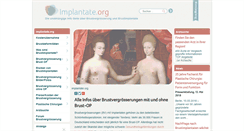 Desktop Screenshot of implantate.org