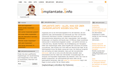 Desktop Screenshot of implantate.info
