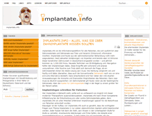 Tablet Screenshot of implantate.info